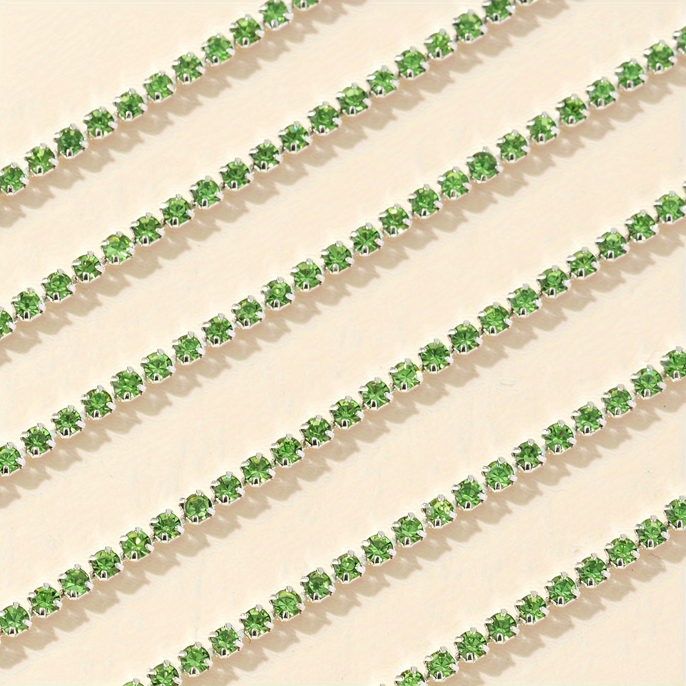 Элегантная цепочка для ногтей с блестками и стразами длиной 400 см, украшения для ногтей с ультра-блестками и алмазами