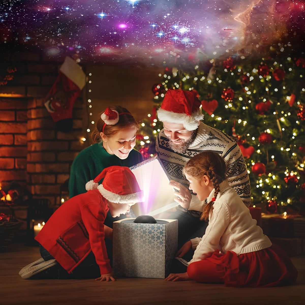 Rusoso Smart Star Projector 12-in-1 Planetarium Yulduzli Osmon Kechasi Yoritgichi, 360° Aylanish, Vaqtni Belgilash, Jim Dizayn. Yotoqxona, Partiya, O'yin Xonasi uchun mukammal, 14-fevral kuni sovg'a sifatida.