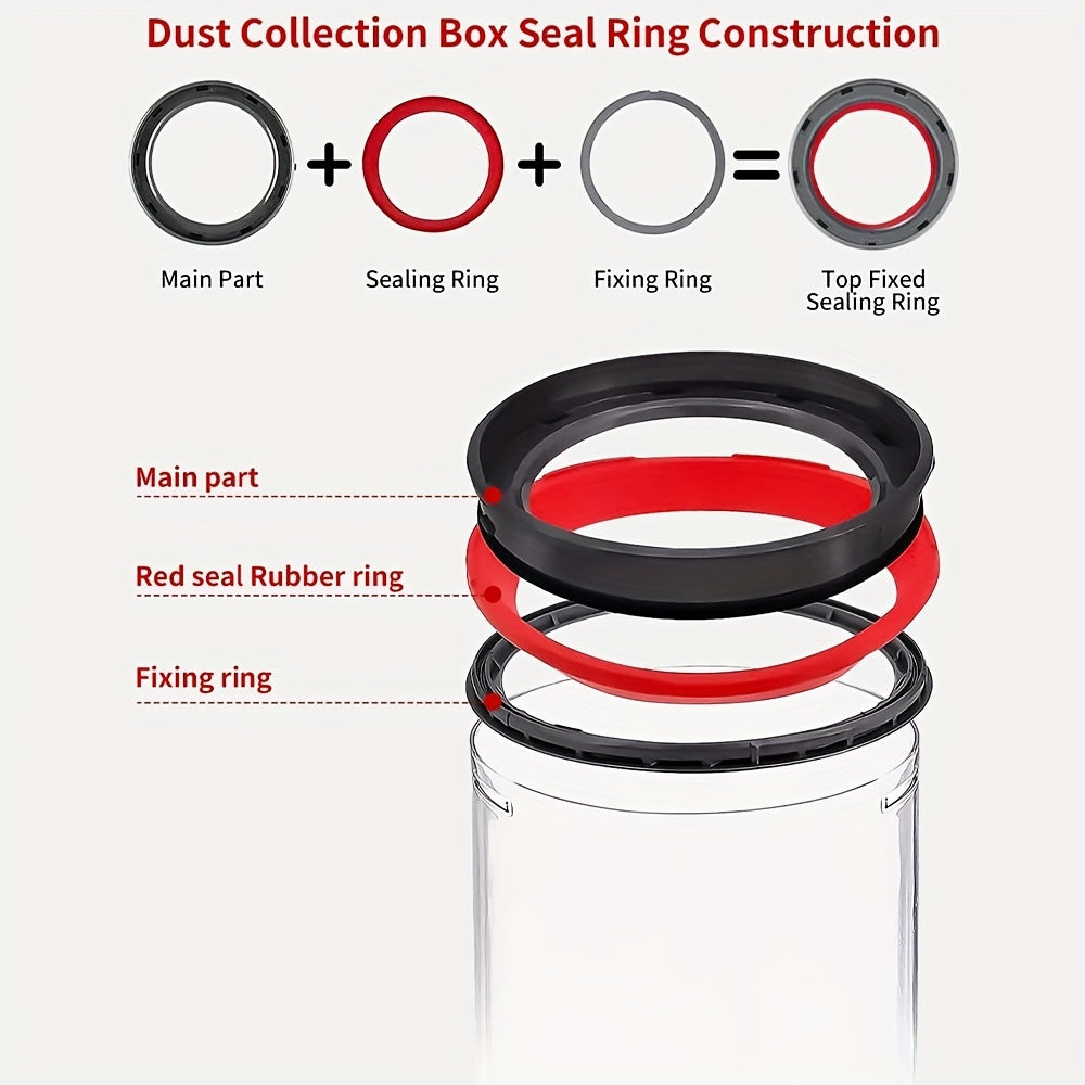 Maintenance Kit for Regular Size Canisters Vacuum Top Seal Ring Repair Accessory