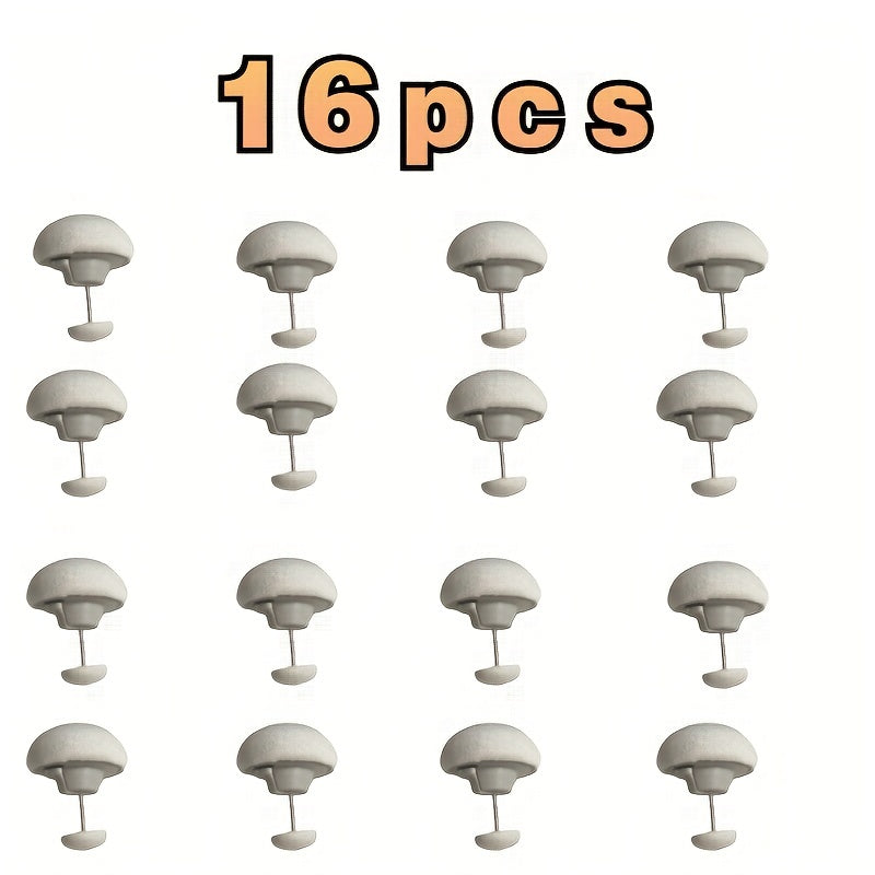 Yotoq to'shagi kliplar 8 yoki 16 dona, sirpanmaydigan xavfsizlik kliplar, xavfsiz yotoq uchun