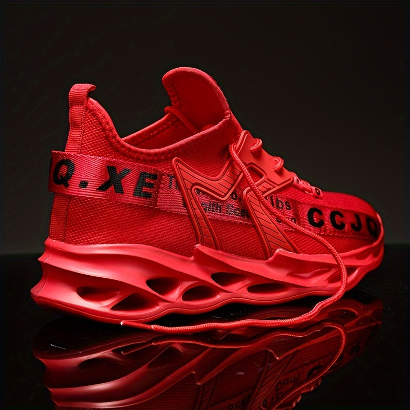 Мужские дышащие сетчатые кроссовки-слипоны на шнуровке для спорта и повседневной носки