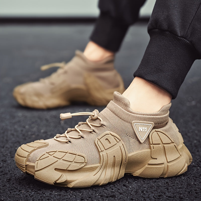 Men's Breathable Sock Shoes Casual Sneakers Non-Slip Summer 2024