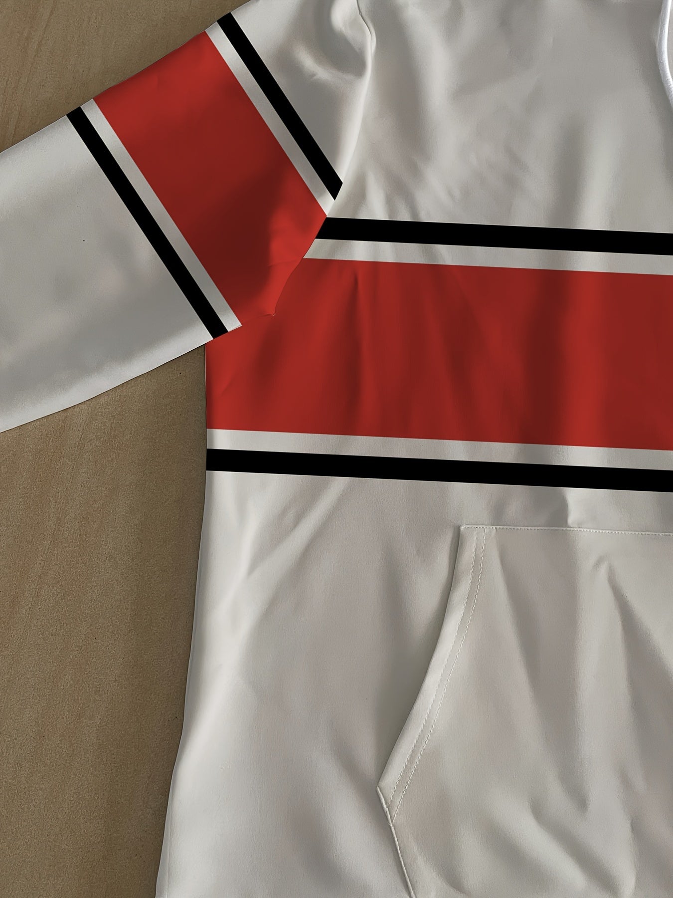 Conjunto de sudadera con capucha y pantalones deportivos de poliéster con estampado digital para hombres, ideal para primavera y otoño, casual y al aire libre