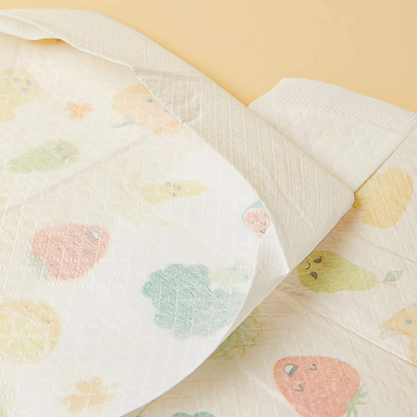 Set of 10 Waterproof Disposable Baby Bibs for Travel and Feeding