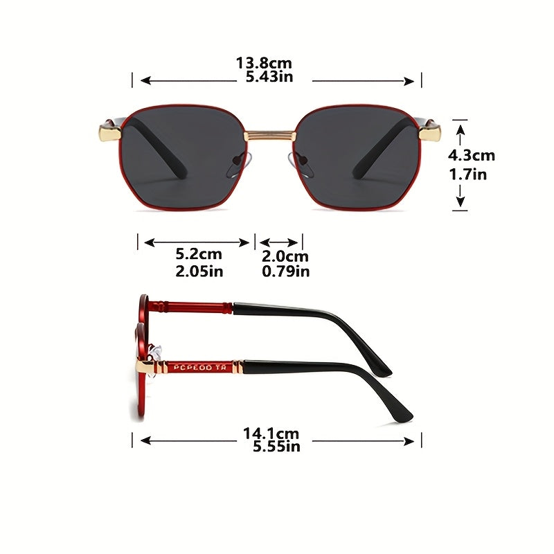 Metal Frame Sports Eyeglasses for Climbing with Polycarbonate Lenses