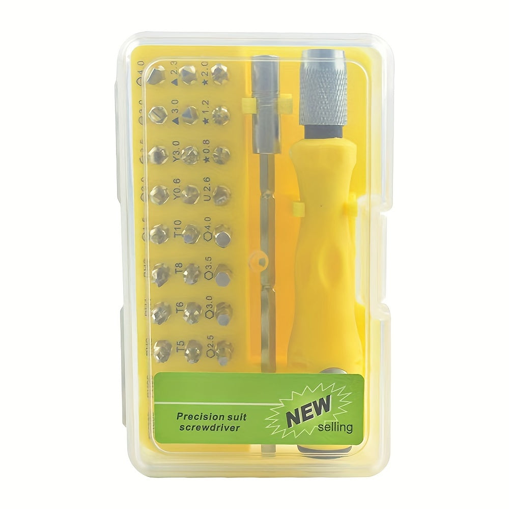 32-in-1 Electronic Repair Tool Set with Screwdriver and Pliers