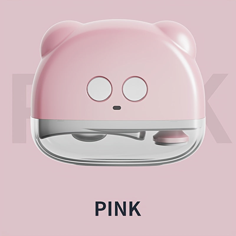 Portable USB Rechargeable Nail Trimmer and Grinder for Men Women Pets 3-Speed Low Noise