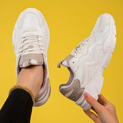 Women’s Casual All-Season Sneakers Breathable Mesh Low-Top Shoes