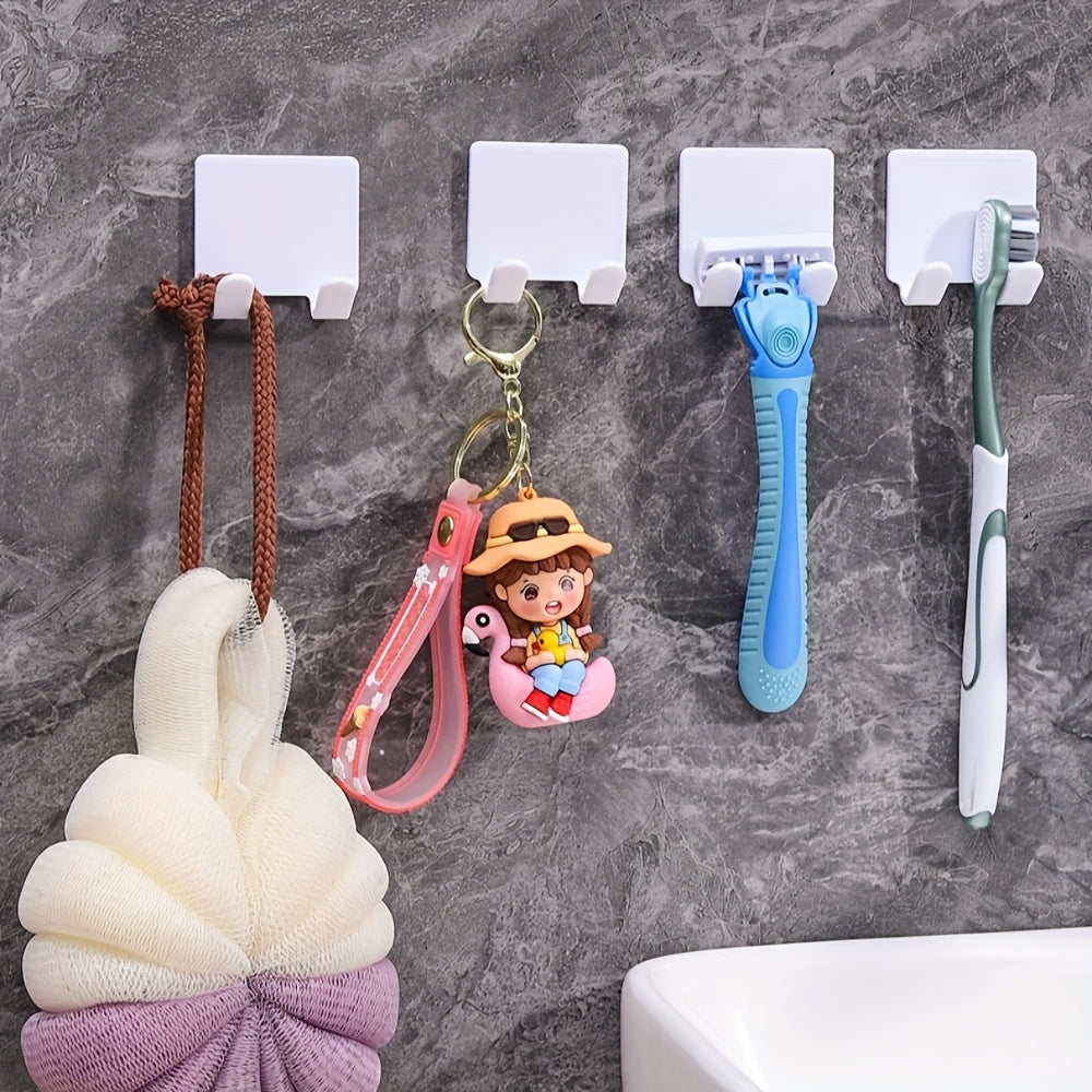 2шт настенный держатель для бритвы, полка для хранения в ванной без сверления