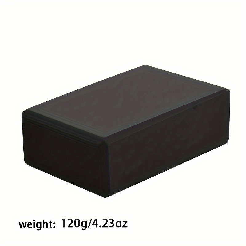EVA Foam Yoga Block Black for Fitness Pilates and Dance Support