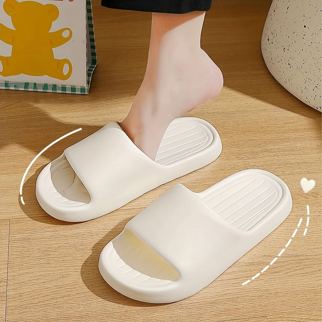 Women’s EVA Slides Non-Slip Bathroom Slippers Waterproof Comfortable