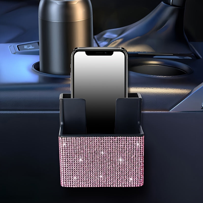 Универсальный держатель для телефона и очков в салоне автомобиля, на присоске, из пластика