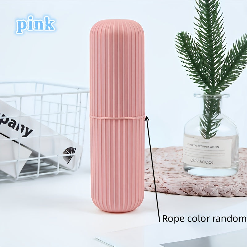 Travel Toothbrush Set with Portable Case and Rinse Cup for Adults