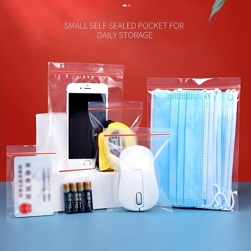 100 Gallon Plastic Ziplock Bags for Food Storage and Household Organization