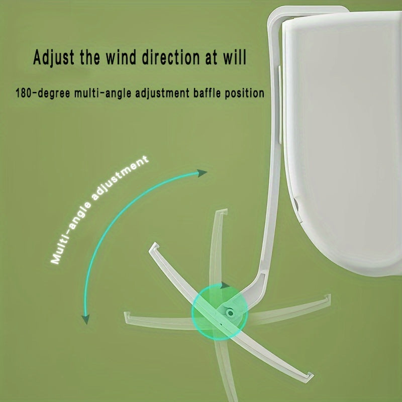 Telescopic Polypropylene Air Conditioner Deflector Shield Universal Home Office