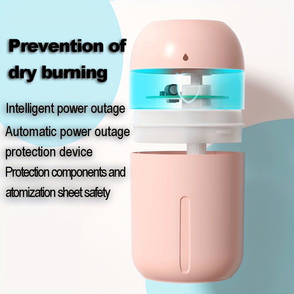 Нано-распылитель USB, портативный мини-увлажнитель, тихий, для путешествий, автомобиля, спальни, офиса