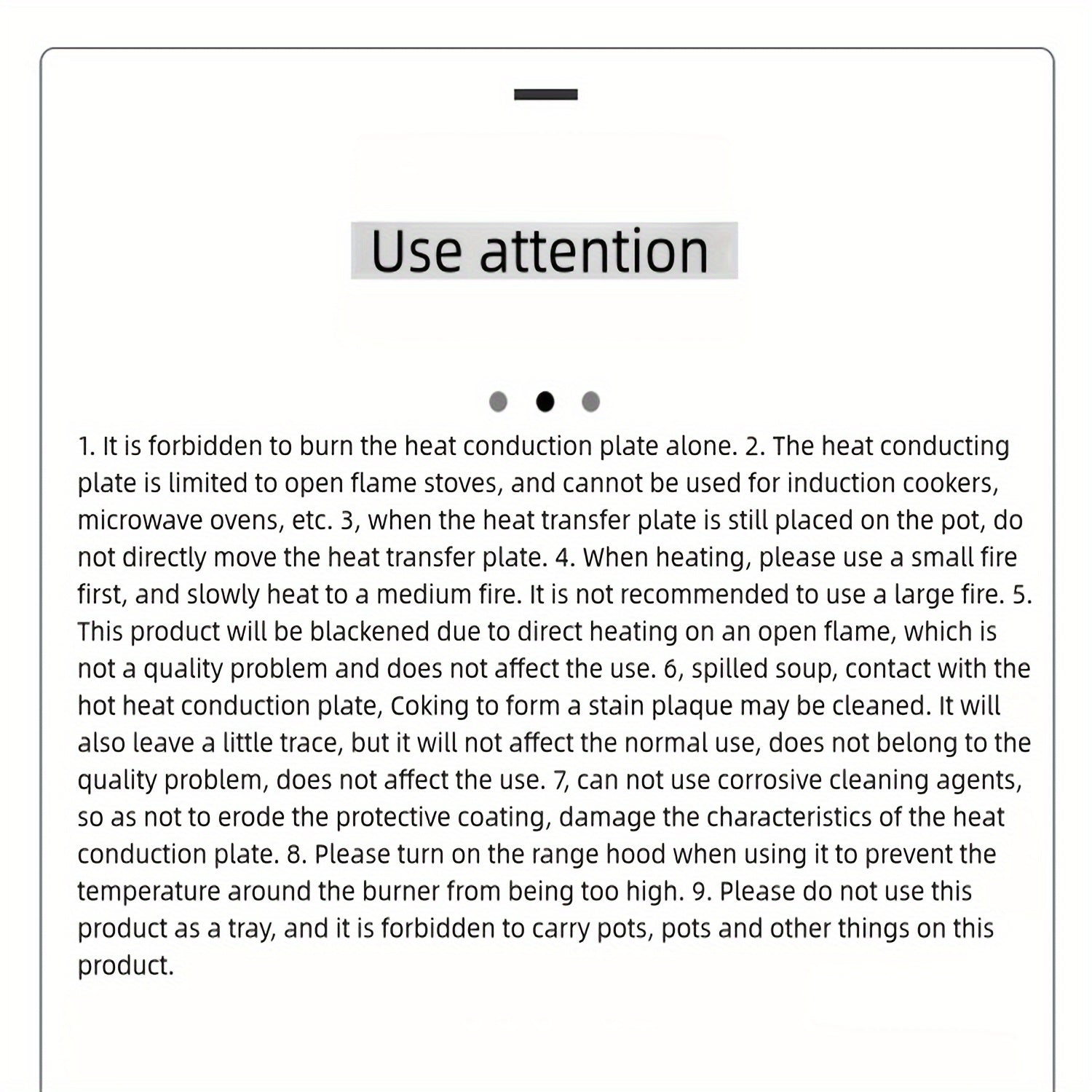 1-dona temir issiqlik tarqatuvchi plita, issiqlikni bir xil taqsimlaydi, olovli gaz pechida qaynatish halqasi shisha pech konvertori, qahva va sut tayyorlash uchun.