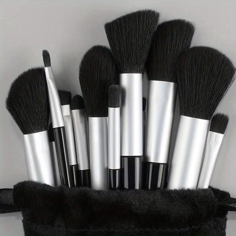 13pcs Makeup Brush Set Soft Fluffy Foundation Blush Eyeshadow Kabuki Beauty Tools