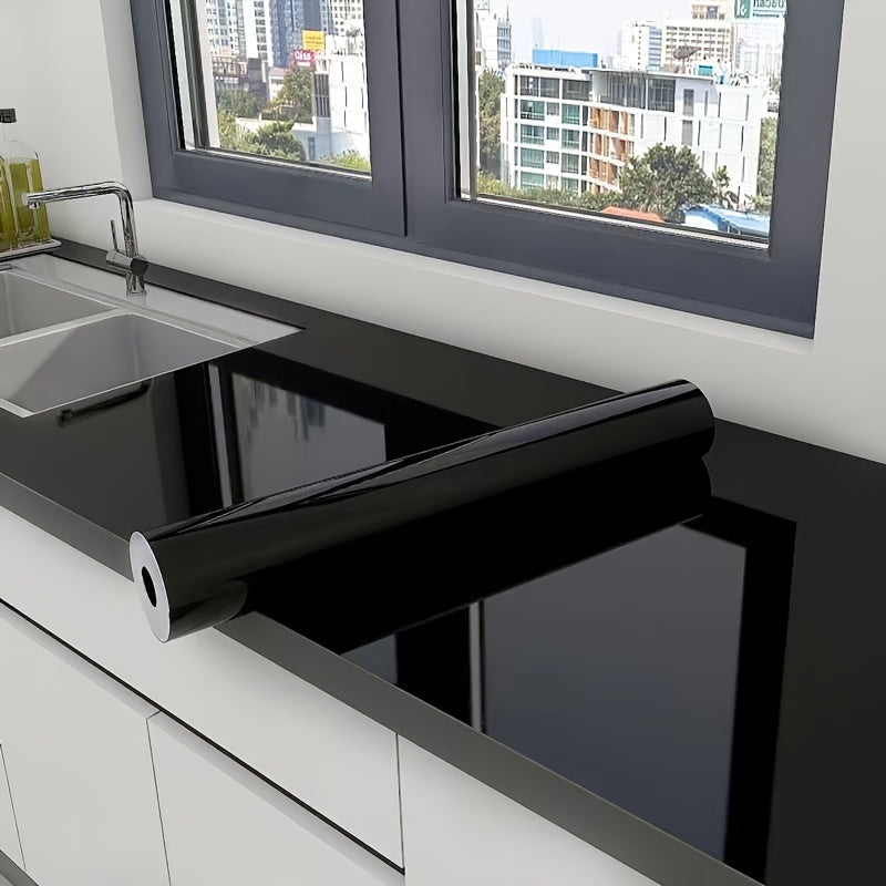 Waterproof Self-Adhesive Wallpaper Roll for Cabinets and Walls, Easy to Remove