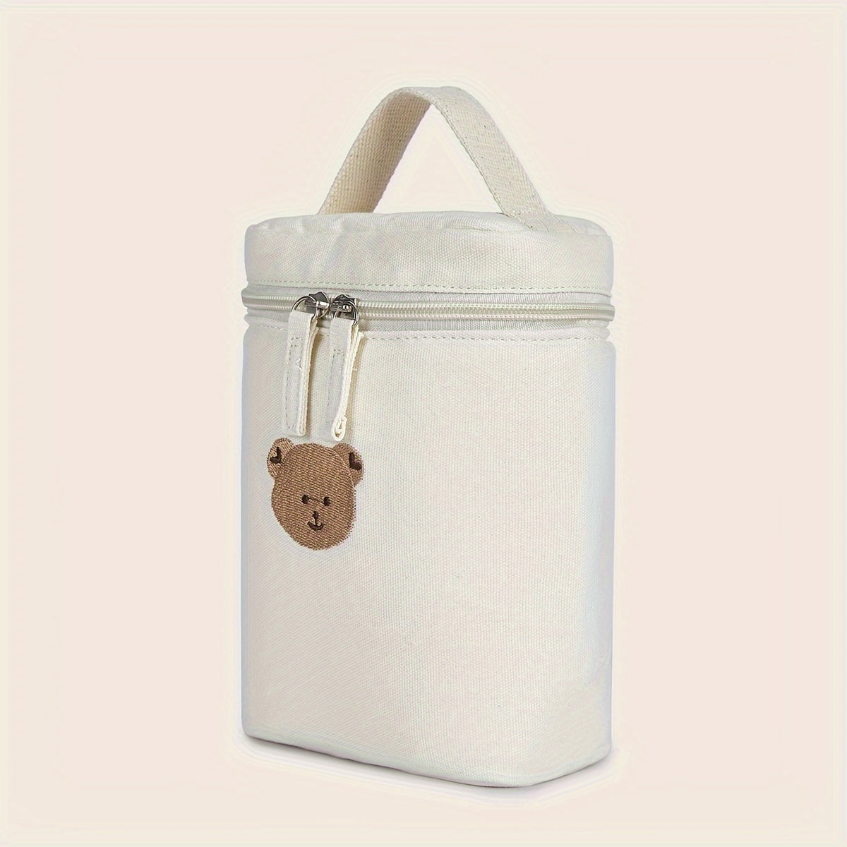 Teddy Bear Aluminum Foil Insulated Lunch Bag Trolley for Kids