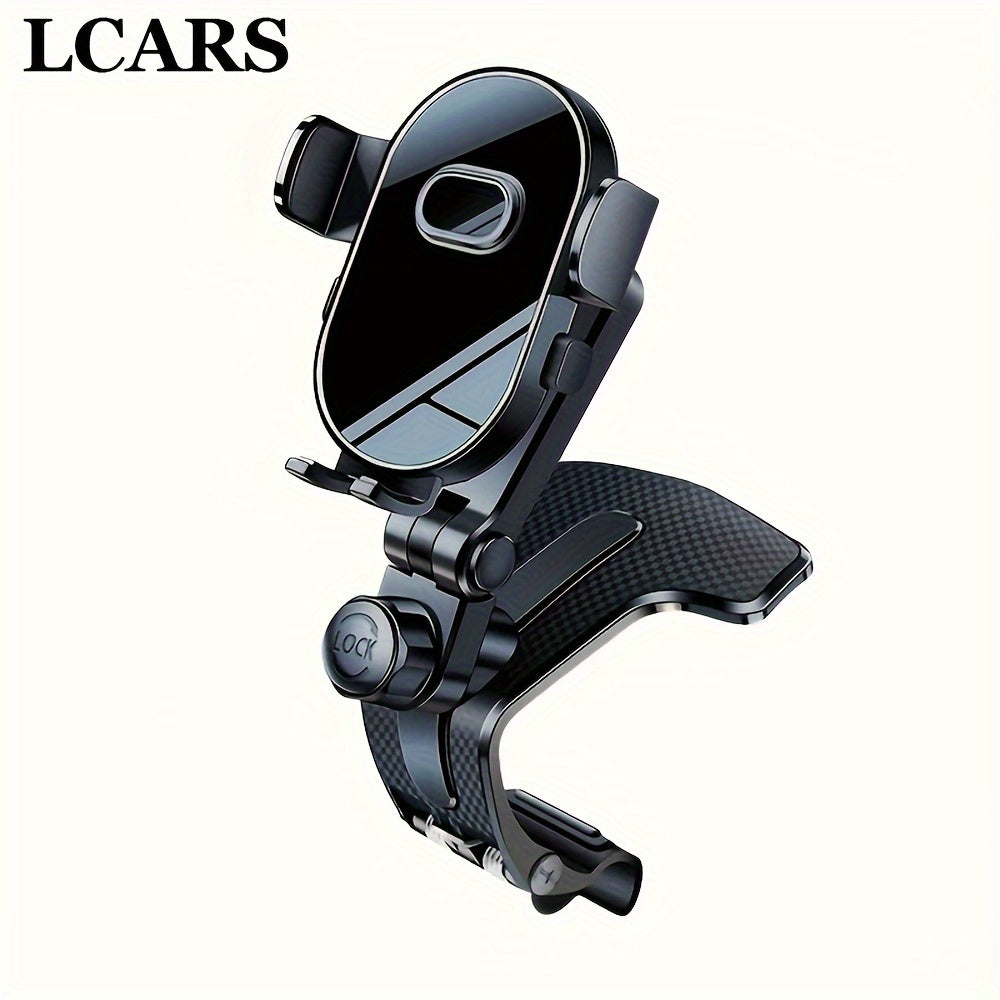 Soporte universal para teléfono de coche ABS ajustable para tablero antideslizante en forma de óvalo