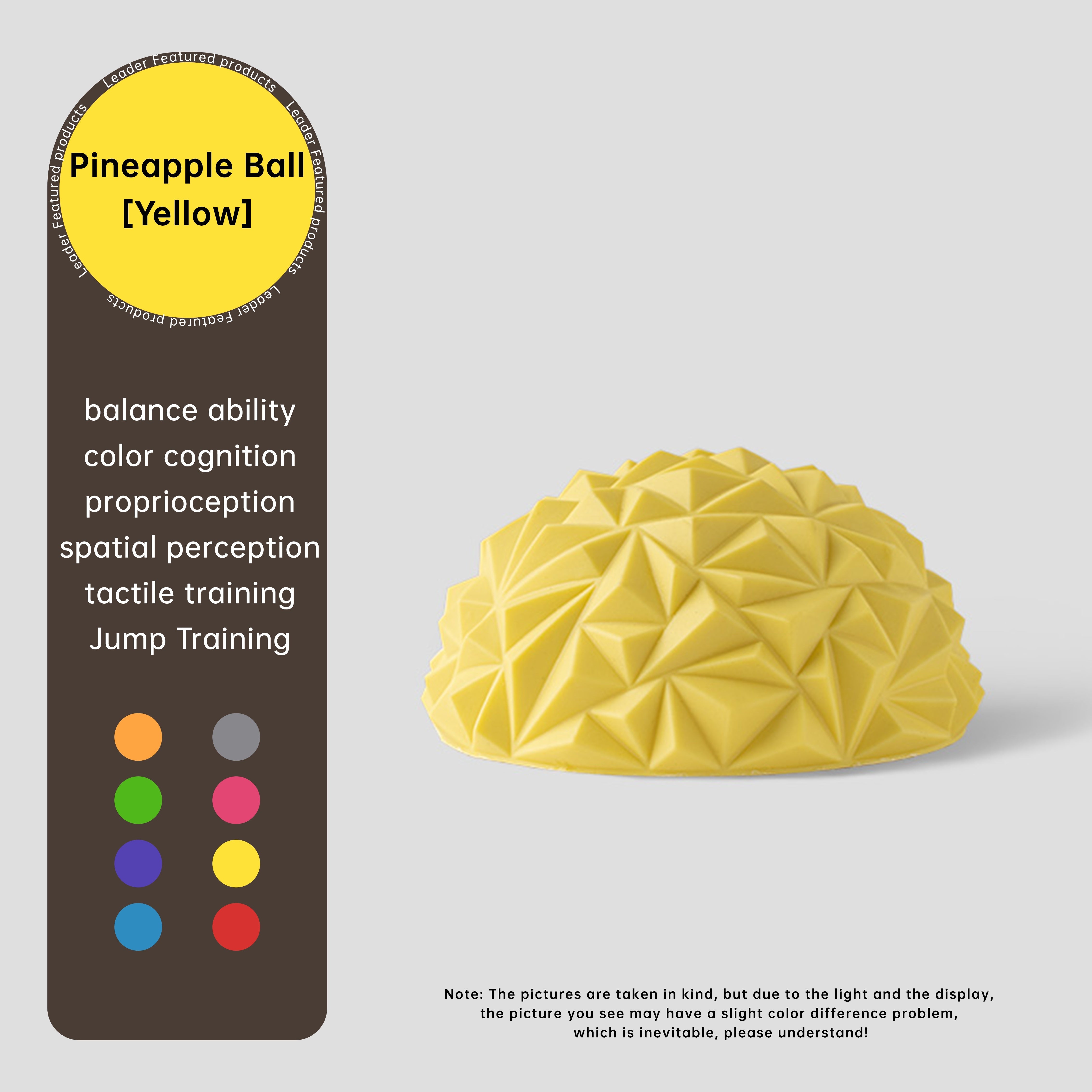 1 шт. ПВХ йога-мяч для балансировки, массажа ног и снятия стресса - подходит для йоги, пилатеса, гимнастики - взрослый, 1 упаковка