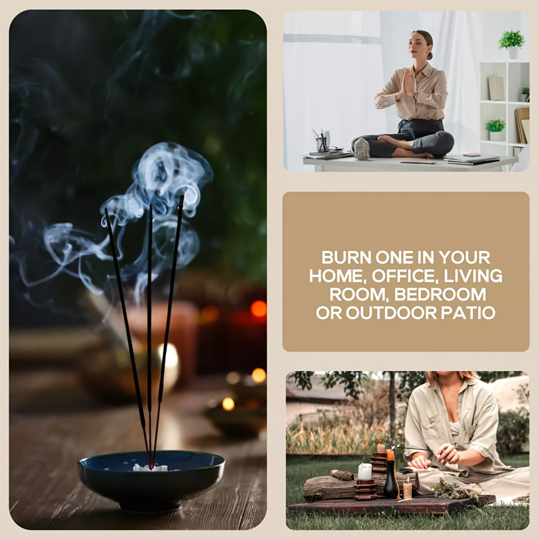 Japanese Cherry Blossom Incense Sticks 32.26 cm Long 100 Pack Burn 45-60 Min