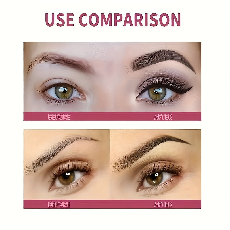 2PCS Eyebrow Brush Set Square Makeup Brushes for Hairline and Concealer