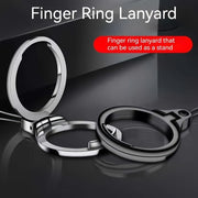 Phone Lanyard with Gold Ring USB Flash Drive Keychain Compact Practical