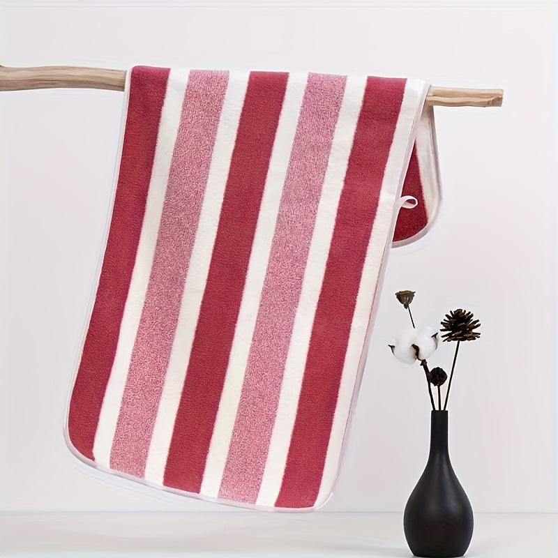 Новые полотенца для лица 2024 года с широкой каймой, впитывающие, мягкие и без ворса, набор банных полотенец.