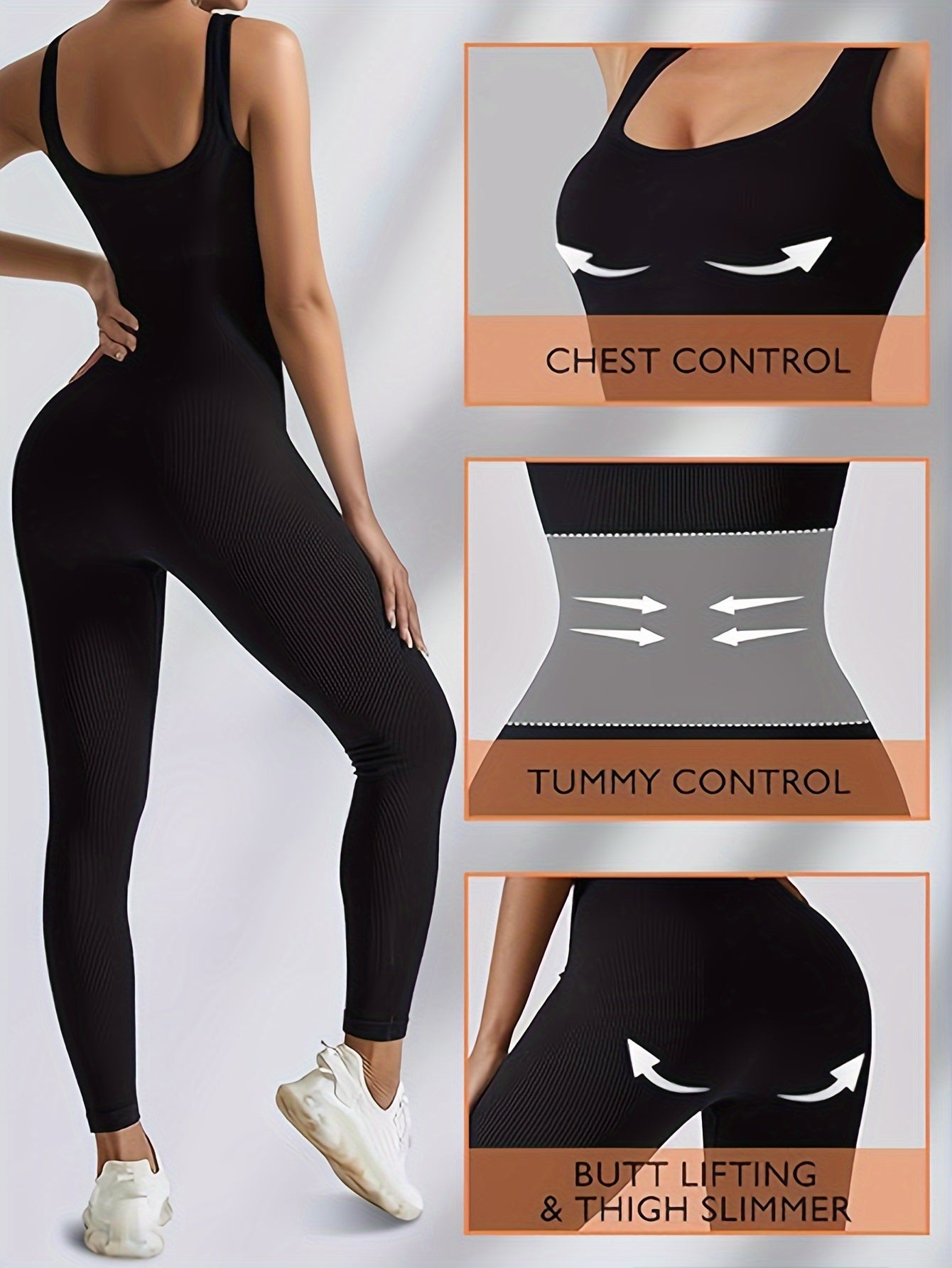 Top de tirantes sin mangas para yoga de mujer, poliéster, sólido, transpirable, sin costuras, para fitness