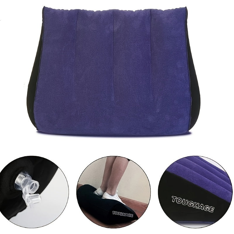 Adult Micro-Elastic Corduroy Triangle Positioning Cushion for Deeper Support