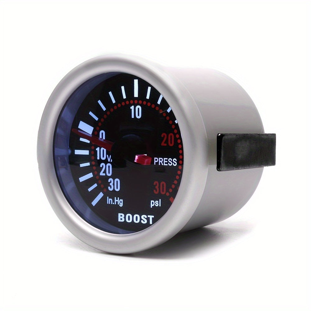 Universal Car Turbo Boost Gauge 52mm LED Smoke Lens Digital PSI Meter