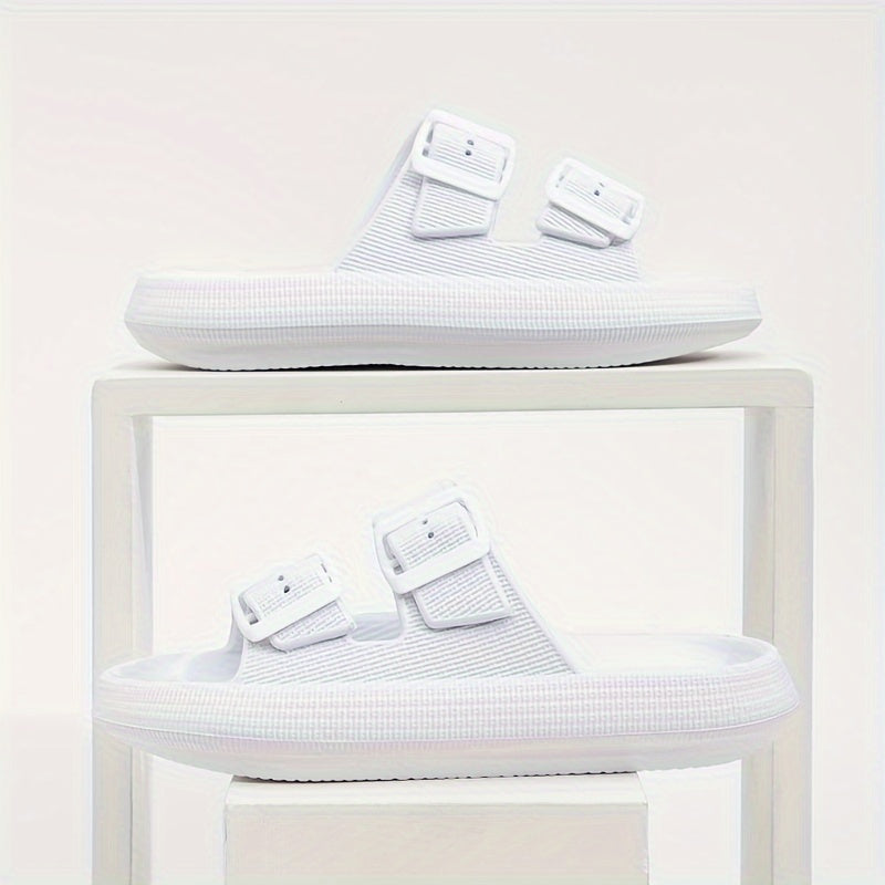 Women's Solid Color Slip-Resistant Quick-Dry Home and Outdoor Slippers