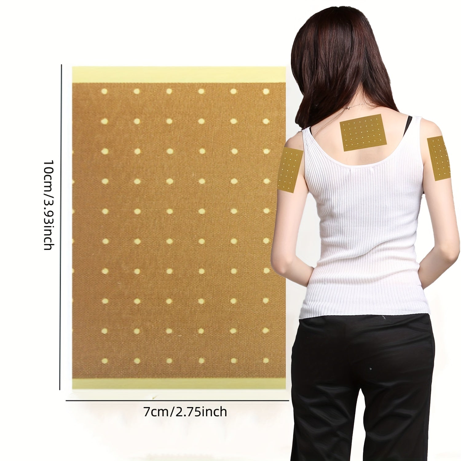50/30pcs Chinese Medicine Hot Patch Self-Adhesive Tiger Print for Back Knee Neck Shoulder Muscle Pain Relief