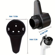Soporte de pared para cable de carga EV para J1772, organizador de cables, gancho de pared