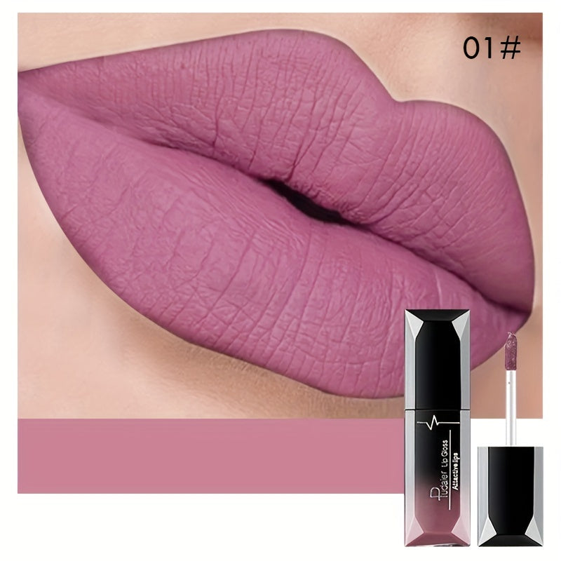 Velvet Matte Liquid Lipstick Long-Lasting Waterproof Berry Nude Tones