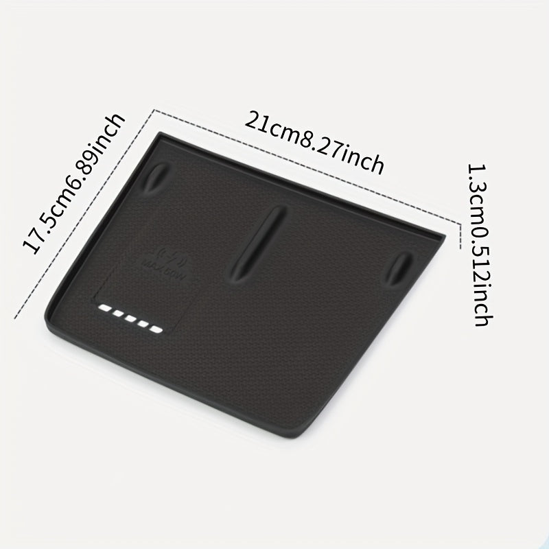 Silicone Dashboard Mat for 25 BYD Han L Car Interior Anti-Slip Protector