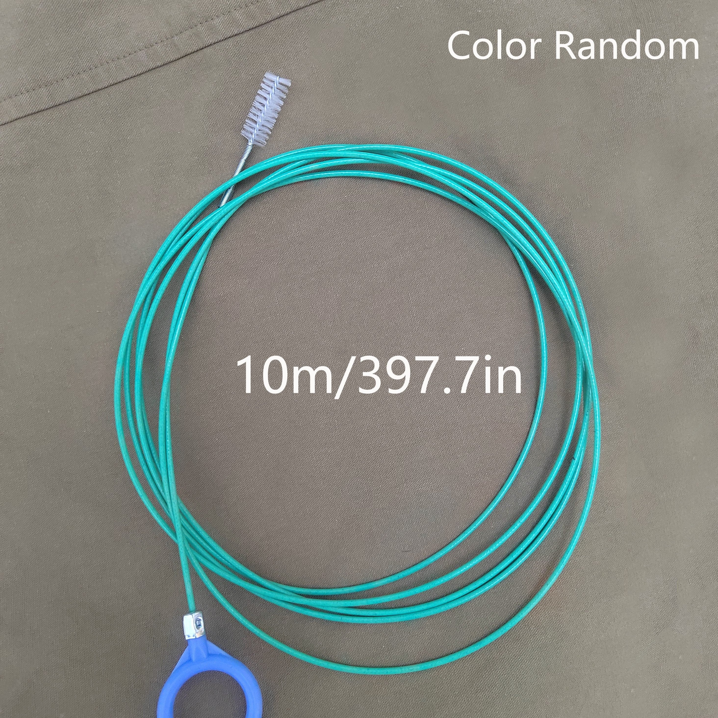 Flexible Drain Cleaning Brush for Long Drains, Refrigerators, and AC Systems