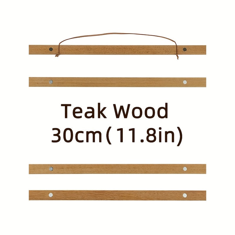 Деревянные магнитные зажимы для подвешивания постеров, холстов и фотографий.