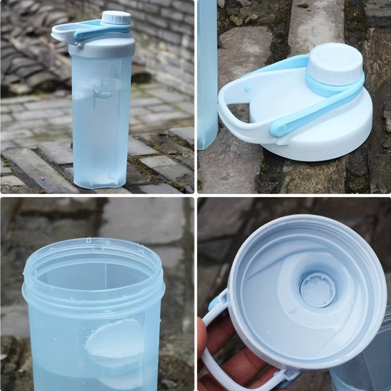 Leak Proof Protein Shaker Bottle 700ml BPA Free Portable Easy to Clean for Gym Fitness Sports