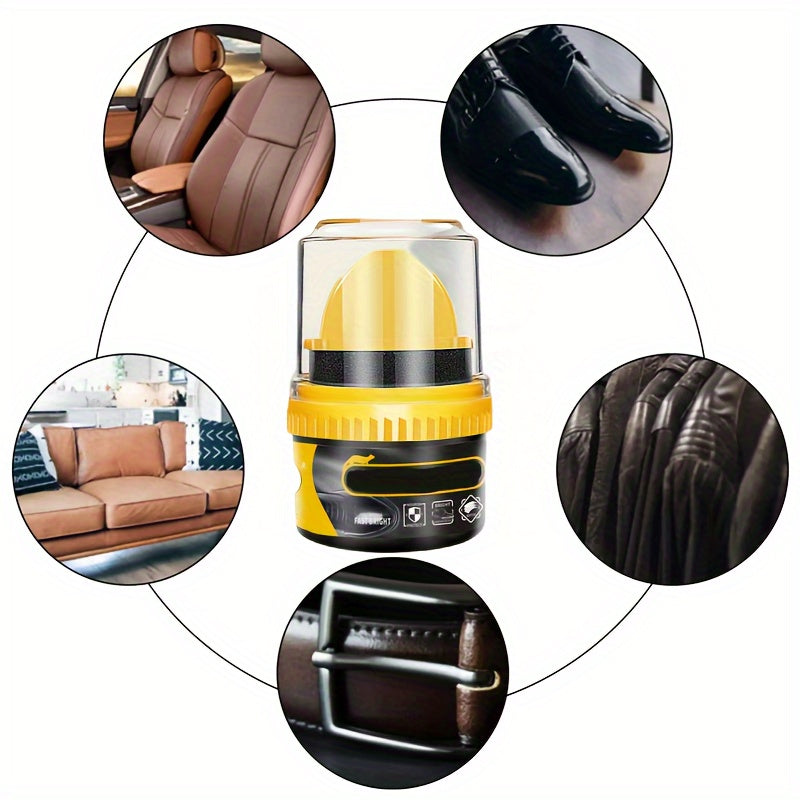 Car Interior Maintenance Wax Creamy Formula for Seat and Dashboard Refurbishment