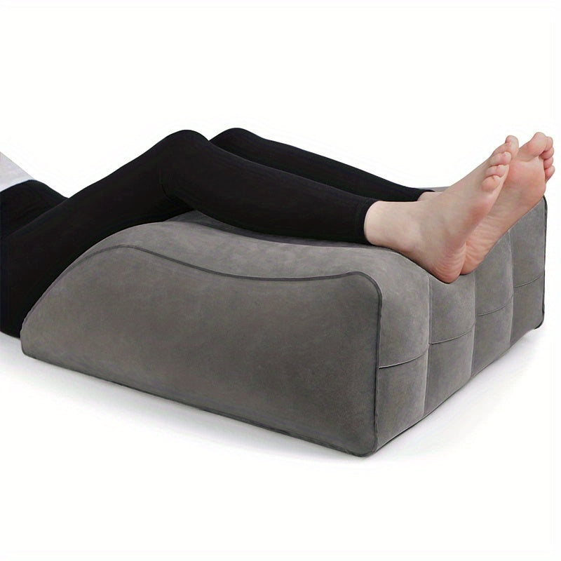 Inflatable Wedge Pillow for Legs and Knees Soft Support Cushion for Relaxation
