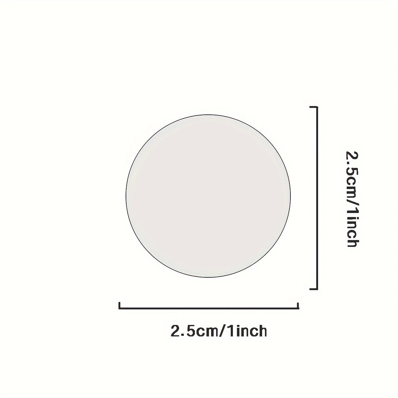 800 Red Heart Glitter Round Sticker Rolls for Envelope Seals Gift Packaging and Scrapbooking