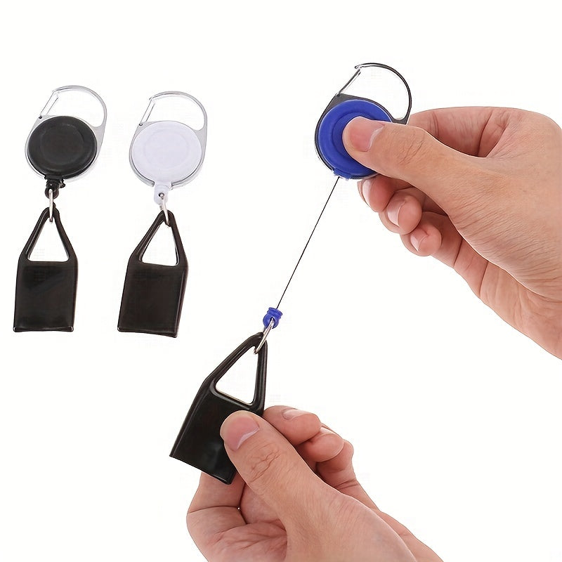 Uniseks metall olovgich qopqog'i kalit bilan va yo'qotishdan himoya qiluvchi kamar bilan