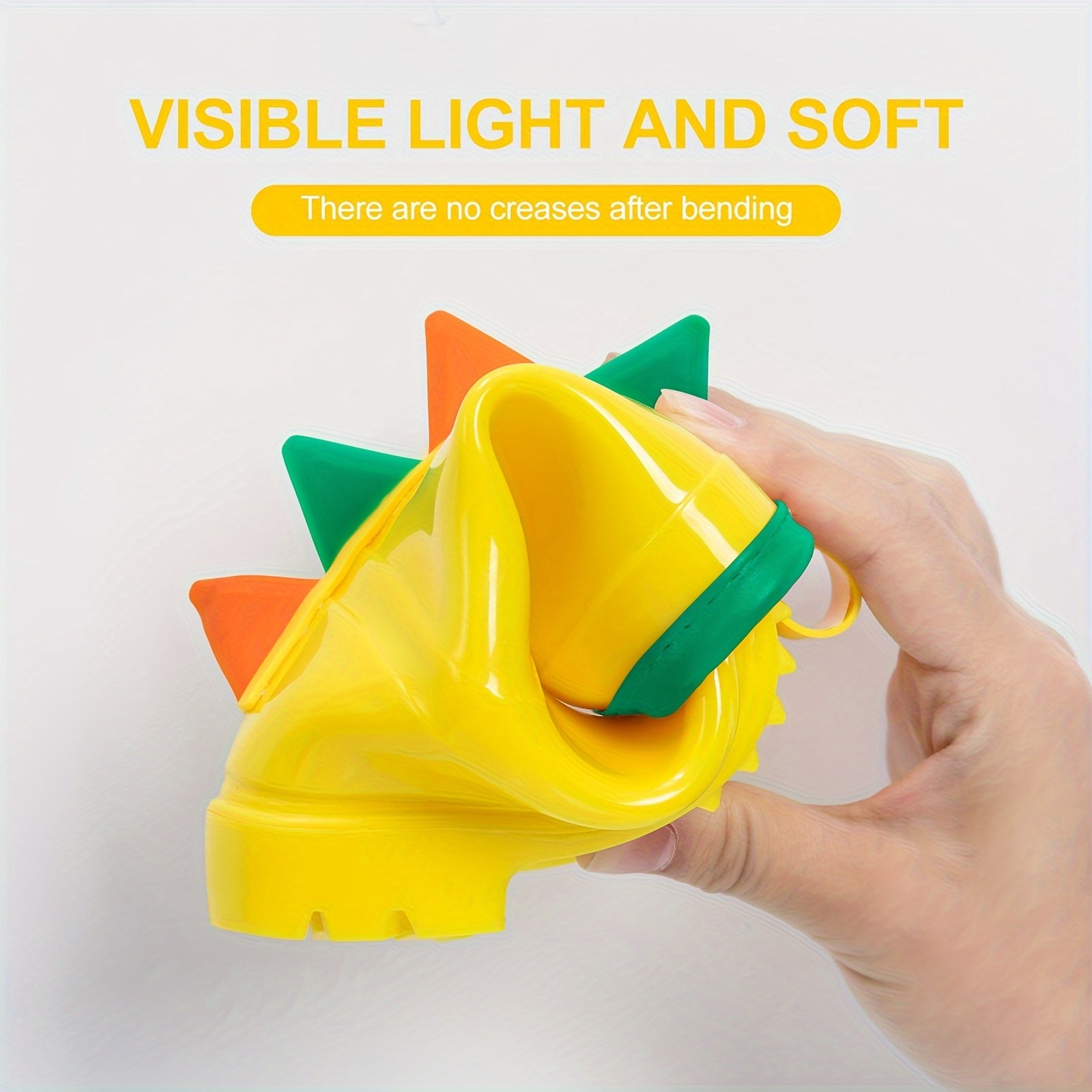 Kids' Dinosaur Rain Boots Waterproof Anti-Slip Mid-Calf Blue PVC Shoes for Ages 1-8