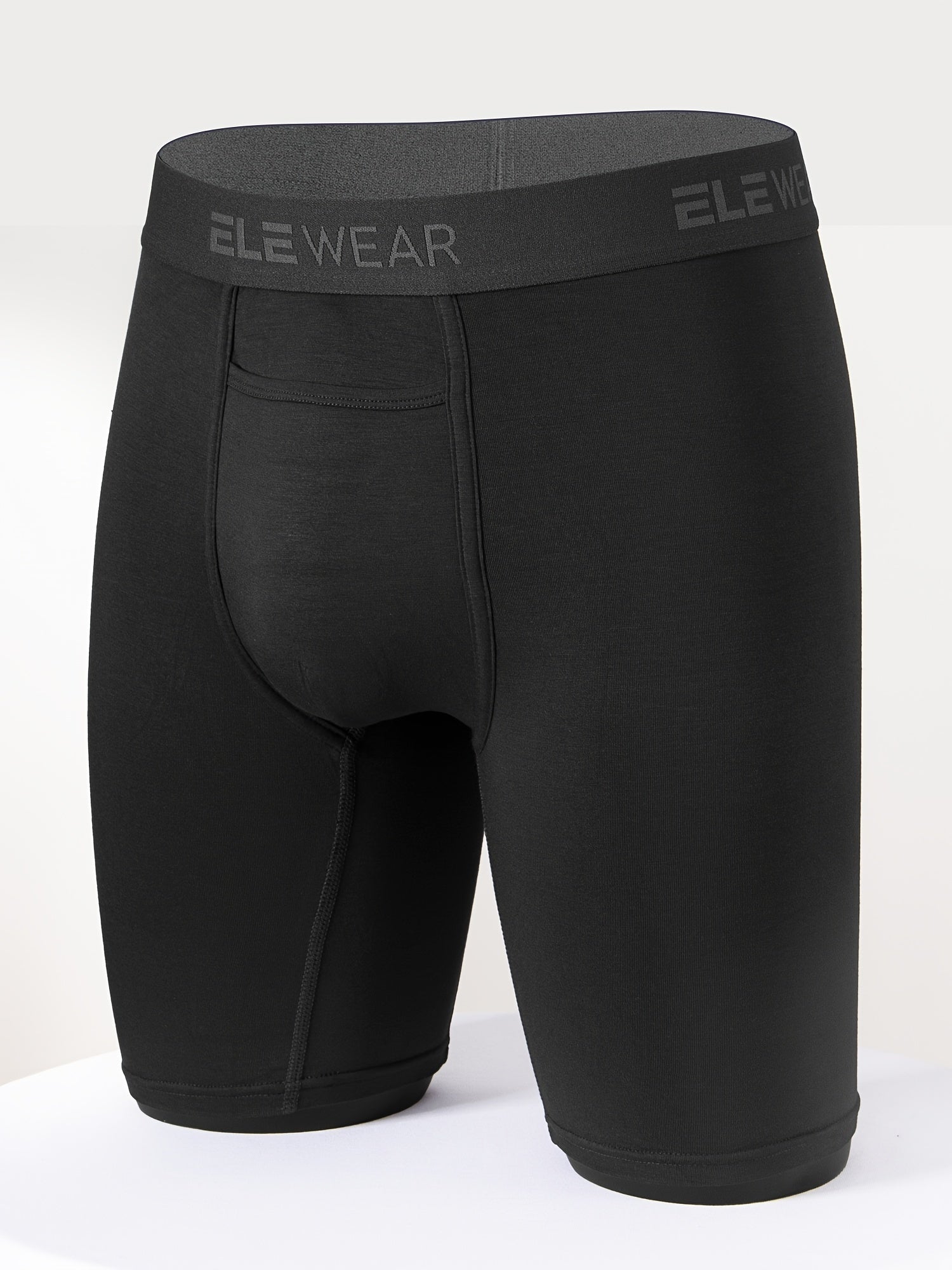 Men's Modal Boxer Briefs Breathable Soft Quick-Drying Stretchy Anti-Wear Shorts for Sports and Daily Wear