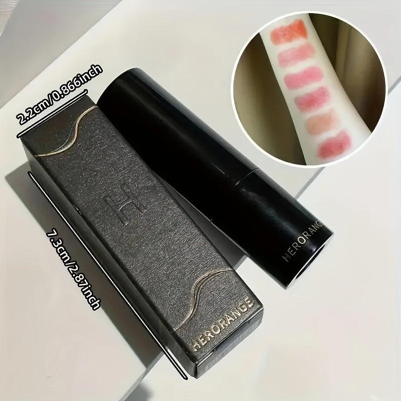 Bálsamo labial hidratante con color para mujer, hidratante, a prueba de agua y de manchas