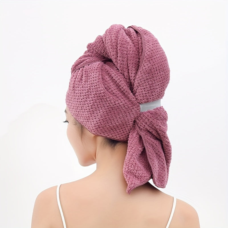 Women’s Space-Themed Hair Towel Wrap Absorbent Polyester Nylon Spa Shower Bath