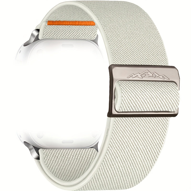 Stretchy Nylon Watch Band for Men Compatible with iWatch Ultra Series 8 7 6 5 4 3 2